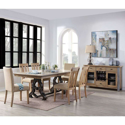 ACME Furniture - Nathaniel Dining Table - 62330 view 6