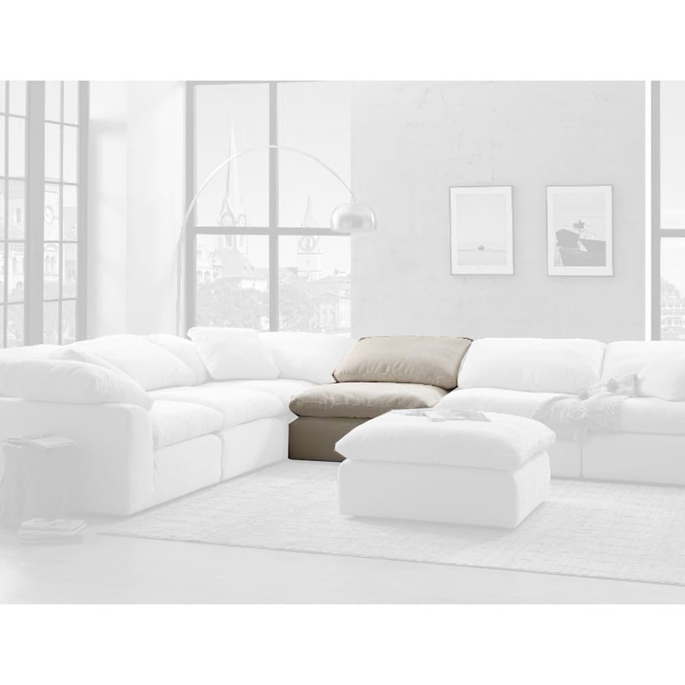 ACME Furniture - Naveen - Modular - Armless Chair - Ivory Linen - 55130A view 1