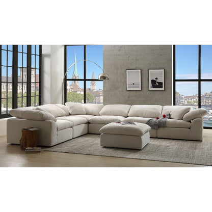 ACME Furniture - Naveen - Modular - Armless Chair - Ivory Linen - 55130A view 2