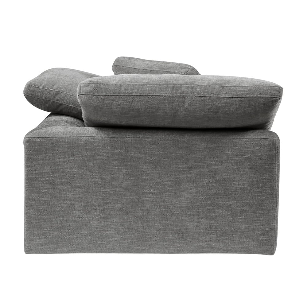 ACME Furniture - Naveen - Modular - Wedge w/Pillow - Gray Linen - LV55141 view 4