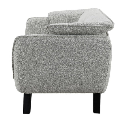 ACME Furniture - Nayeli Loveseat - Light Gray Boucle - LV04201 view 3
