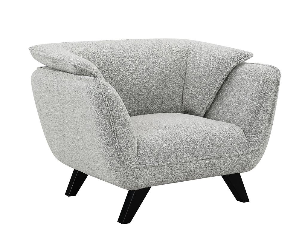 ACME Furniture - Nayeli Chair - Light Gray Boucle - LV04202 veiw 1