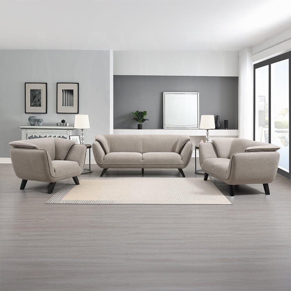 ACME Furniture - Nayeli Loveseat - Brown Linen - LV02369 view 11