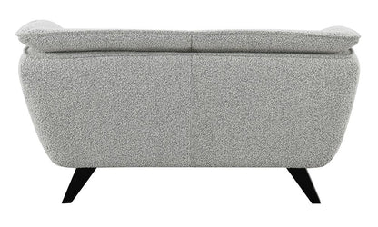 ACME Furniture - Nayeli Loveseat - Light Gray Boucle - LV04201 view 4