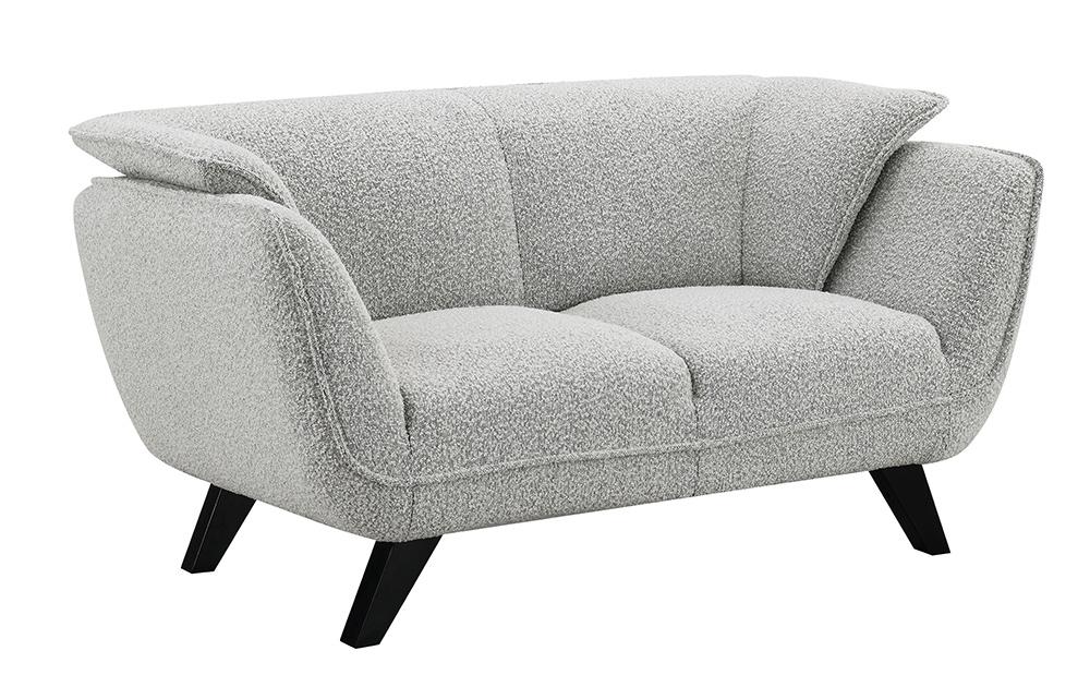 ACME Furniture - Nayeli Loveseat - Light Gray Boucle - LV04201 veiw 1