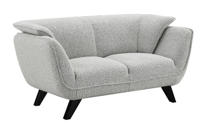ACME Furniture - Nayeli Loveseat - Light Gray Boucle - LV04201 veiw 1