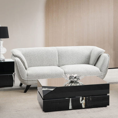 ACME Furniture - Nayeli Sofa - Light Gray Boucle - LV04200 view 6