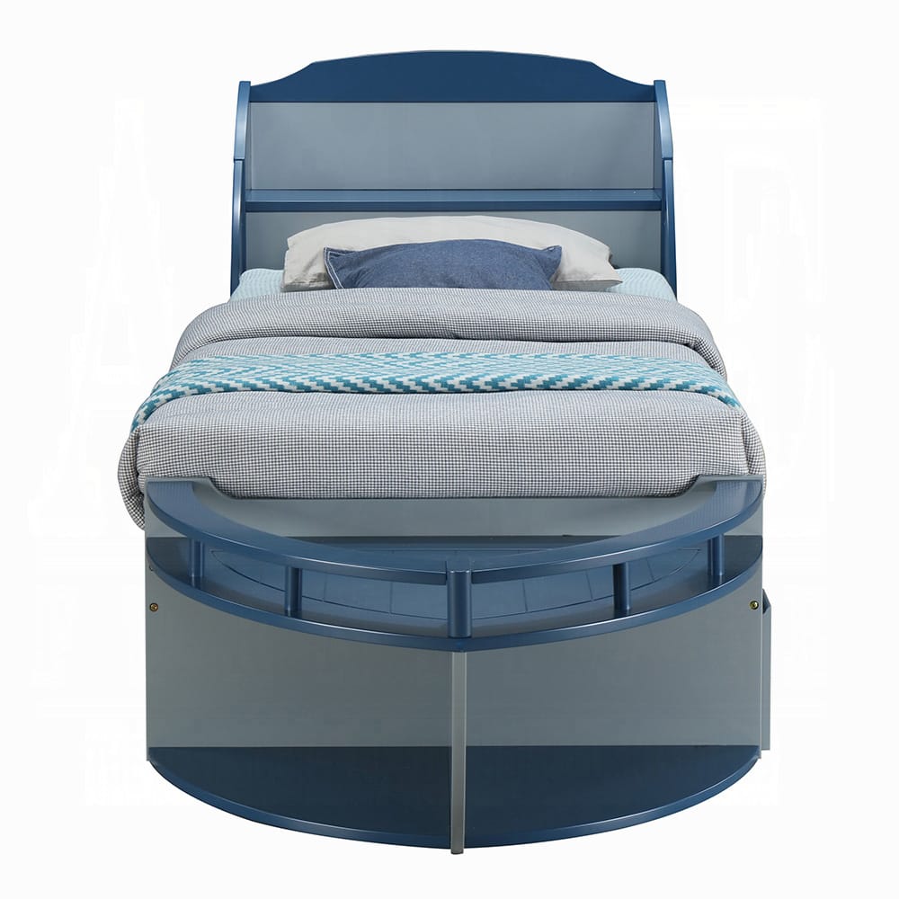 ACME Furniture - Neptune II - Twin Bed - Gray & Navy - 30620AT view 1
