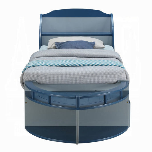 ACME Furniture - Neptune II - Twin Bed - Gray & Navy - 30620AT view 1