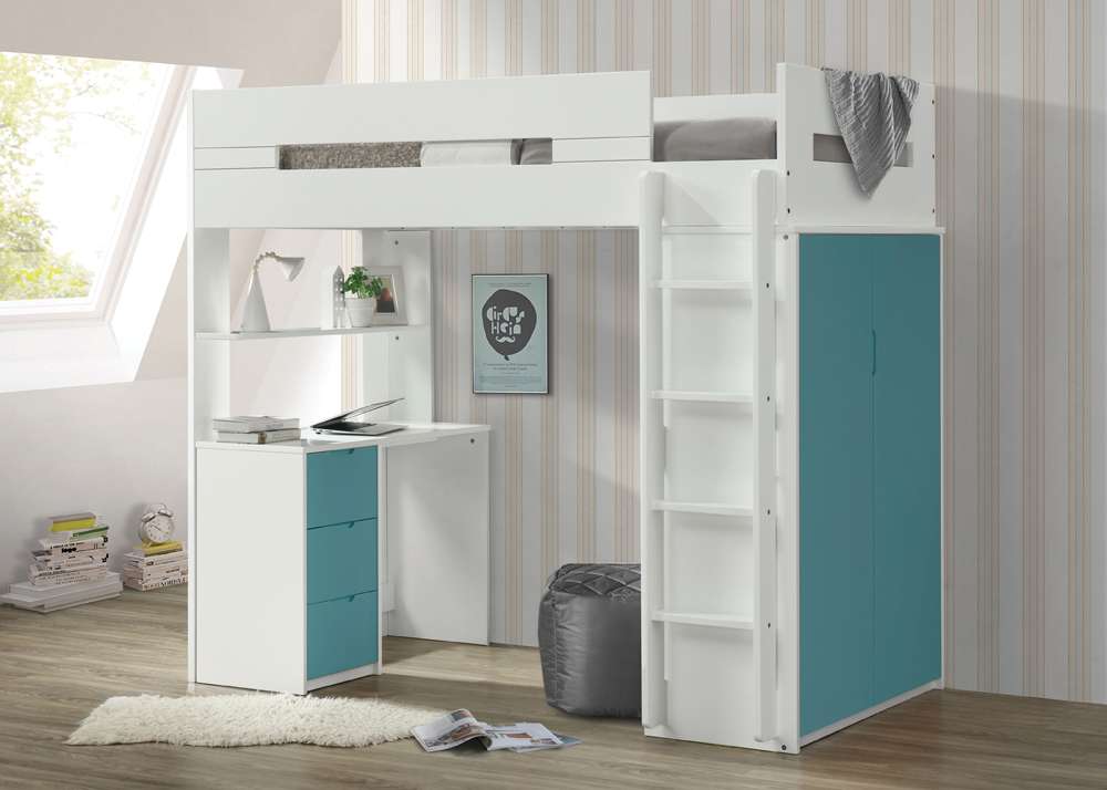 ACME Furniture - Nerice Loft Bed - 38045 view 3