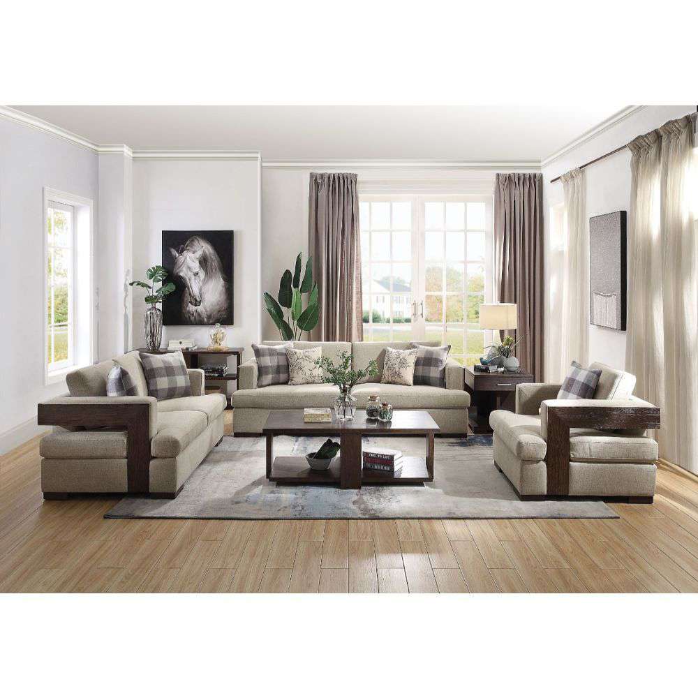ACME Furniture - Niamey Loveseat (w/2 Pillows) - 54851 veiw 2