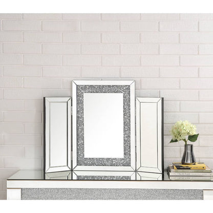 ACME Furniture - Noralie - Accent Mirror - Mirrored & Faux Diamonds - 97731 view 3