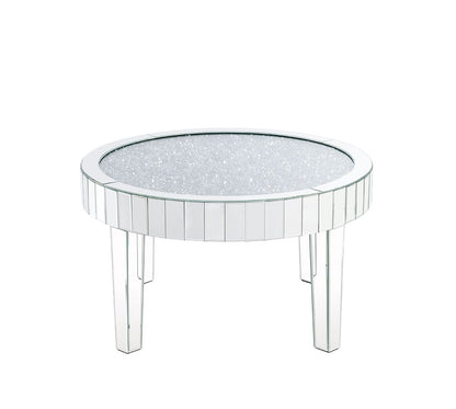 ACME Furniture - Noralie Coffee Table - Mirrored, Faux Diamonds - 84710 veiw 3