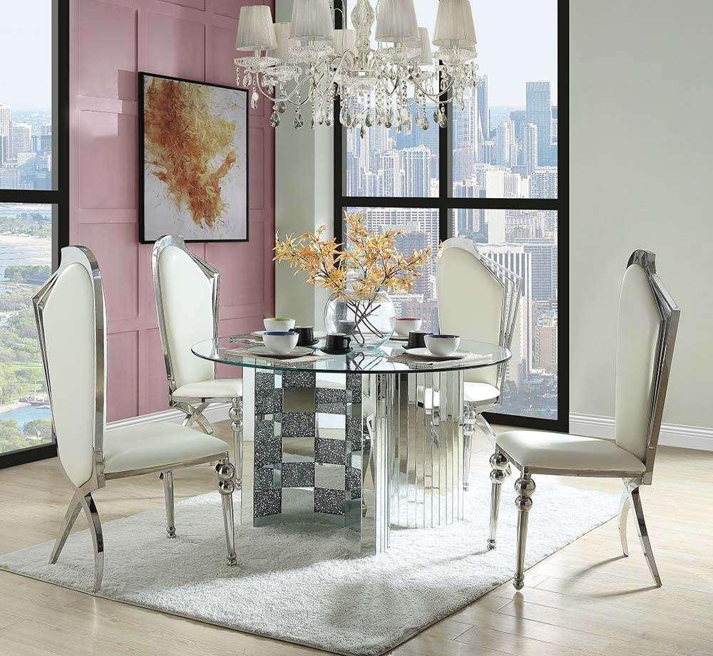 ACME Furniture - Noralie Dining Table - DN00718 veiw 4
