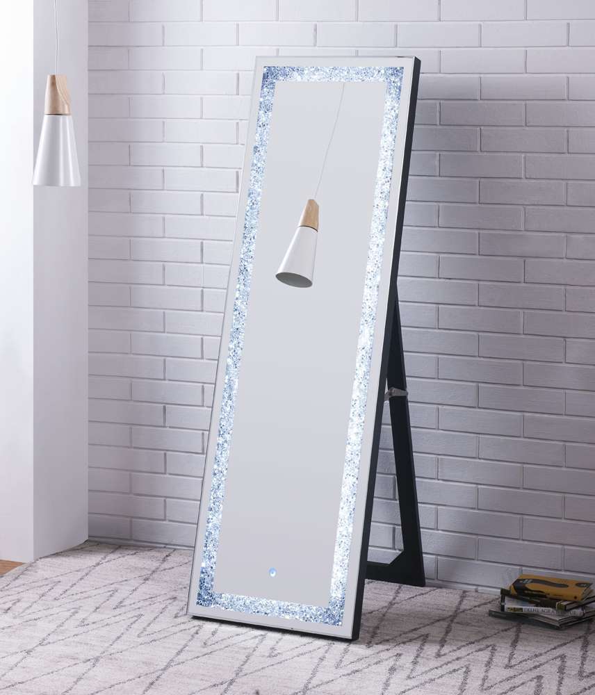 ACME Furniture - Noralie Floor Mirror w/LED - 97713 veiw 1