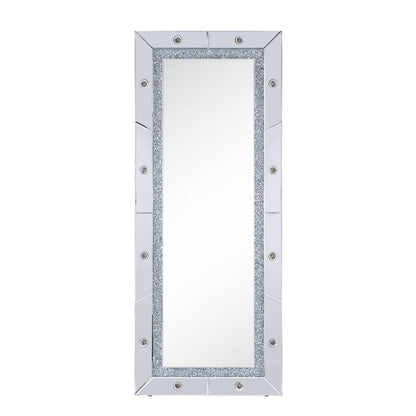 ACME Furniture - Noralie - Floor Mirror - Mirrored & Faux Diamonds - 97754 view 1