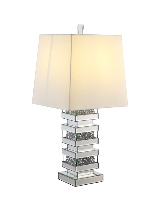 ACME Furniture - Noralie Table Lamp - Mirrored & Faux Diamonds - 40242 veiw 1