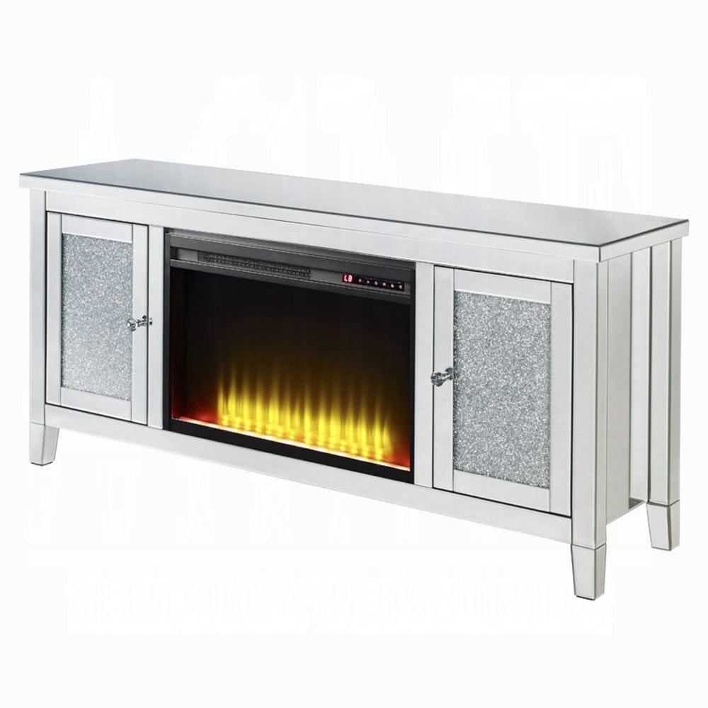 ACME Furniture - Noralie TV Stand w/Fireplace - 91770 view 1