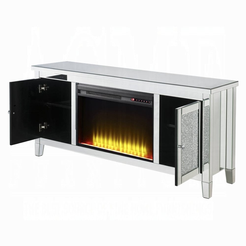 ACME Furniture - Noralie TV Stand w/Fireplace - 91770 view 4