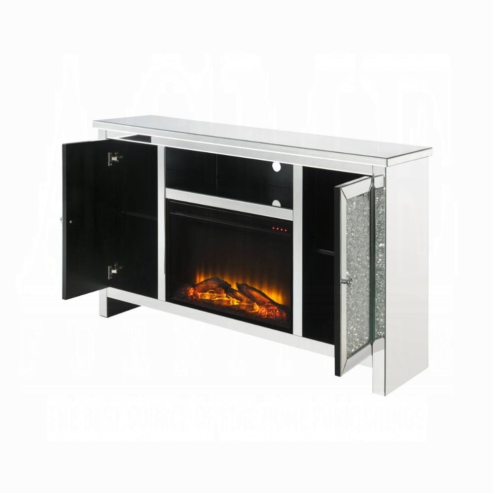 ACME Furniture - Noralie TV Stand w/Fireplace - 91775 view 3