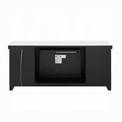 ACME Furniture - Noralie TV Stand w/Fireplace & LED - Mirrored & Faux Diamonds - LV00315 view 4