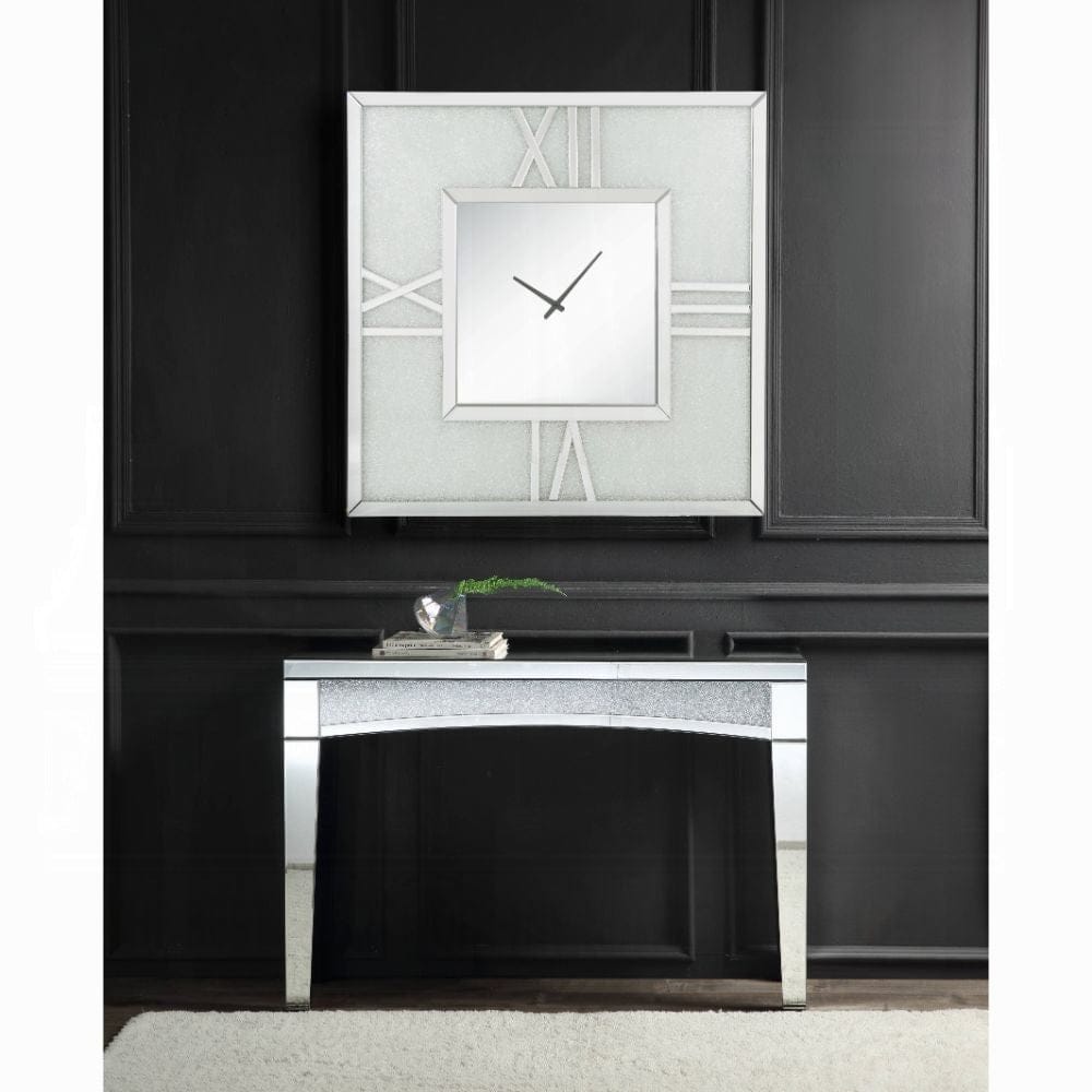 ACME Furniture - Noralie Wall Clock w/LED - 97730 view 4