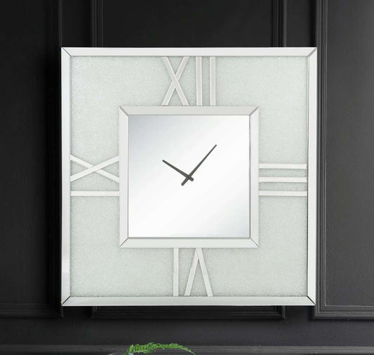 ACME Furniture - Noralie Wall Clock w/LED - 97730 veiw 1