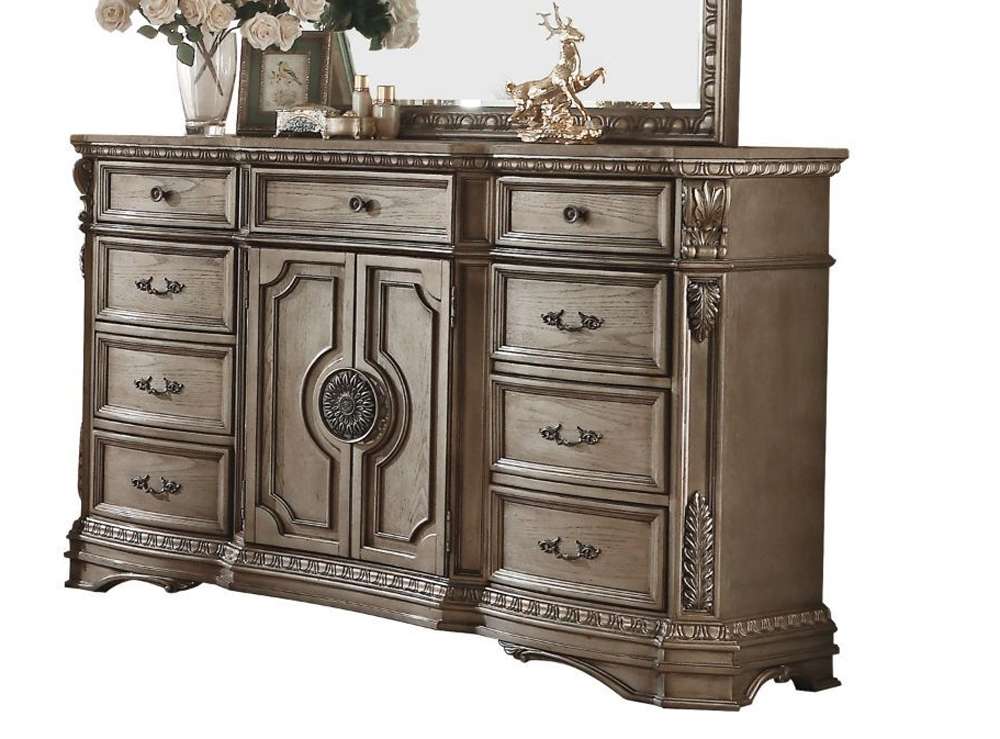 ACME Furniture - Northville Dresser w/Wooden Top - 26938 view 2