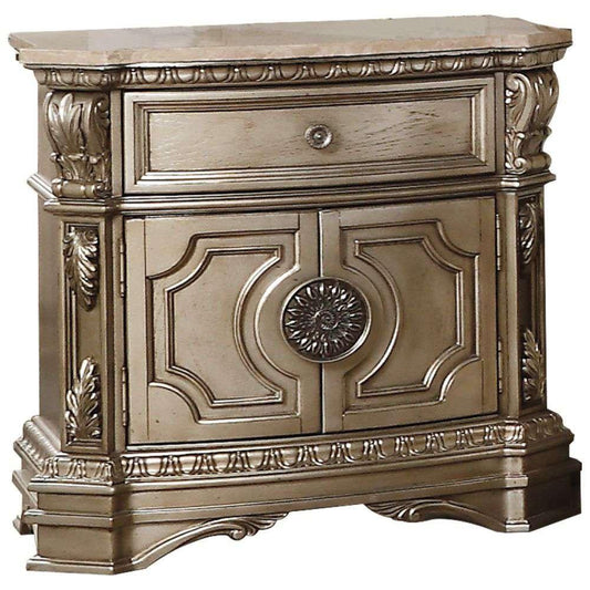 ACME Furniture - Northville Nightstand w/Marble Top - 26934 veiw 1