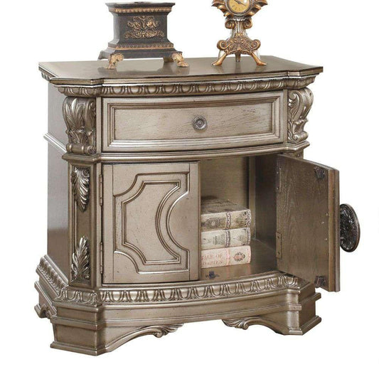 ACME Furniture - Northville Nightstand w/Wooden Top - 26935 veiw 1