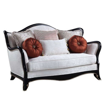 ACME Furniture - Nurmive Loveseat w/6 Pillows - Beige - LV00252 veiw 1