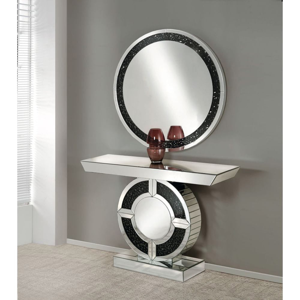 ACME Furniture - Nysa - Console Table - Faux Crystals - 90236 view 2