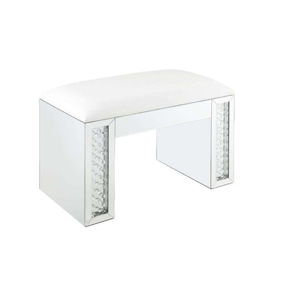 ACME Furniture - Nysa Vanity Stool - 90158 veiw 1