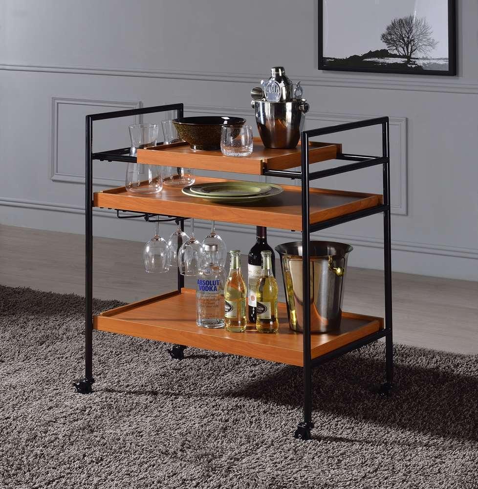 ACME Furniture - Oaken Serving Cart - 98675 view 3
