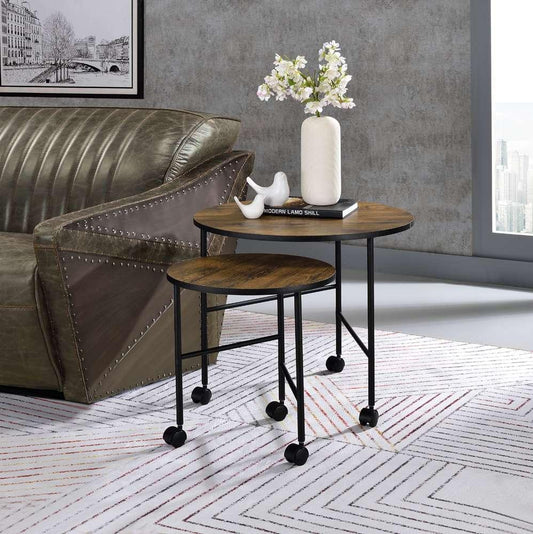 ACME Furniture - Oblis Nesting Tables (2PC) - 83150 veiw 1