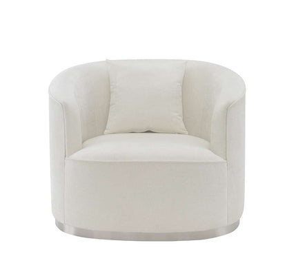 ACME Furniture - Odette Chair w/1 Pillow - Beige Chenille - LV01919 veiw 2