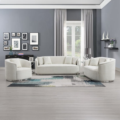 ACME Furniture - Odette Sofa w/4 Pillows - Beige Chenille - LV01917 view 10
