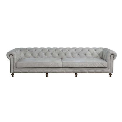 ACME Furniture - Ofer Sofa - Vintage White Top Grain Leather - LV02404 view 2