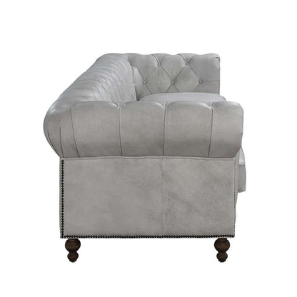 ACME Furniture - Ofer Sofa - Vintage White Top Grain Leather - LV02404 view 3