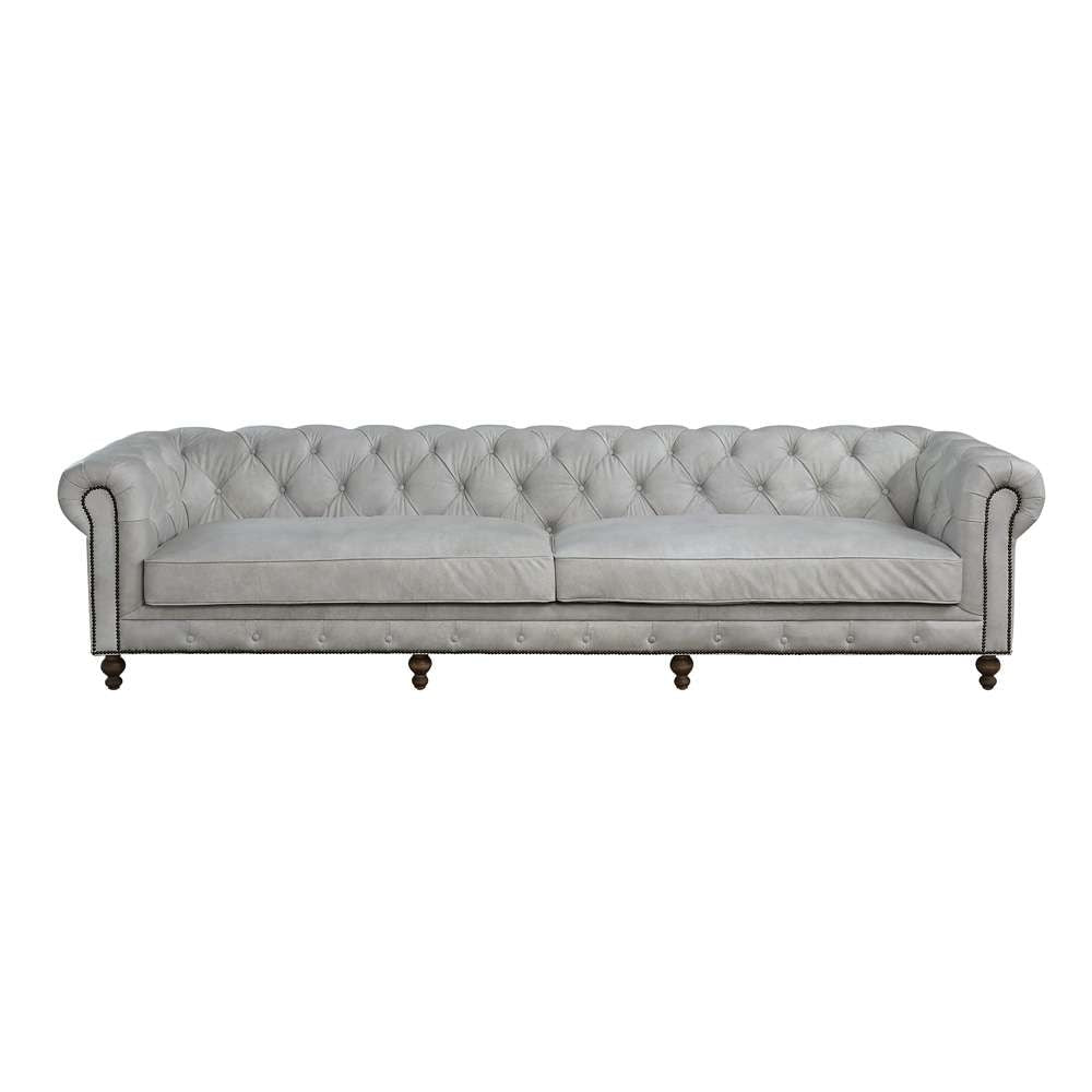 ACME Furniture - Ofer Sofa - Vintage White Top Grain Leather - LV02404 veiw 3