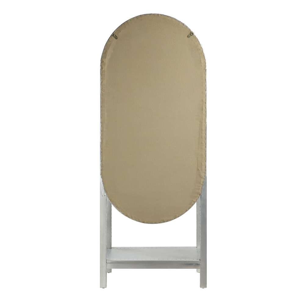 ACME Furniture - Ogden Bookcase - Aluminium & Rattan - OF02406 veiw 5