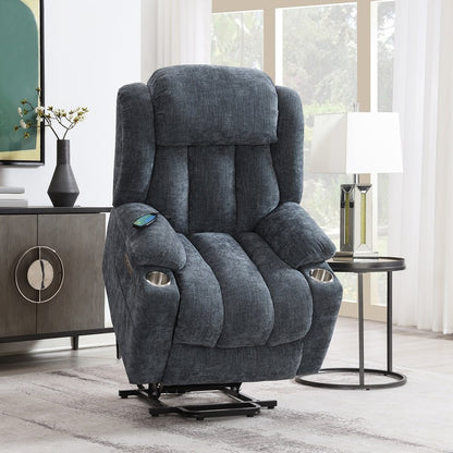 ACME Furniture - Omarion - Power Motion Recliner w/Lift, Heating & Massage - LV02996OK view 14