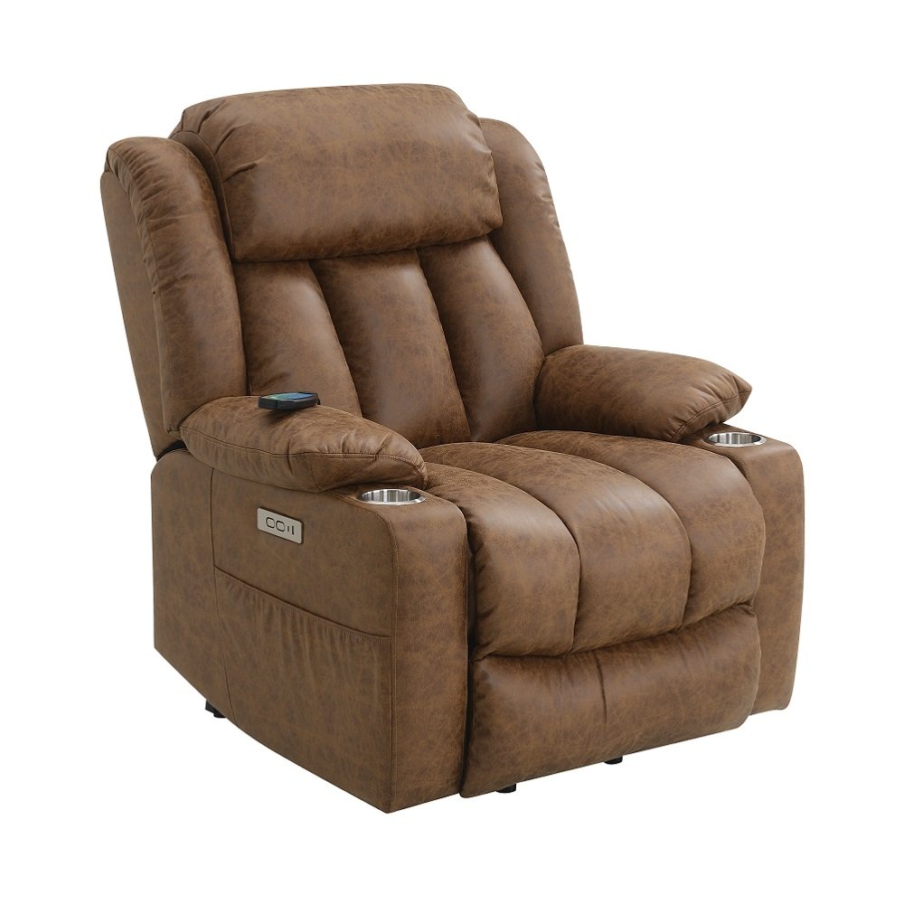 ACME Furniture - Omarion - Power Motion Recliner w/Lift, Heating & Massage - LV02997OK view 3