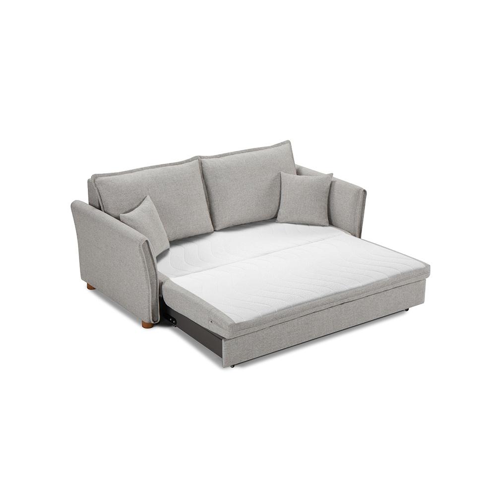 ACME Furniture - Oran Sofa w/Sleeper - Gray Fabric - LV03800 view 2