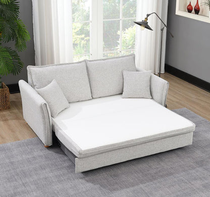 ACME Furniture - Oran Sofa w/Sleeper - Gray Fabric - LV03800 view 4