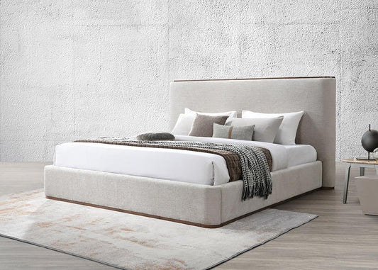 ACME Furniture - Orane Eastern King Bed - Gray Fabric - BD04581EK veiw 1