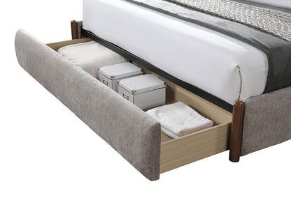 ACME Furniture - Orane Full Bed w/Storage - Gray Fabric - BD04590F view 5