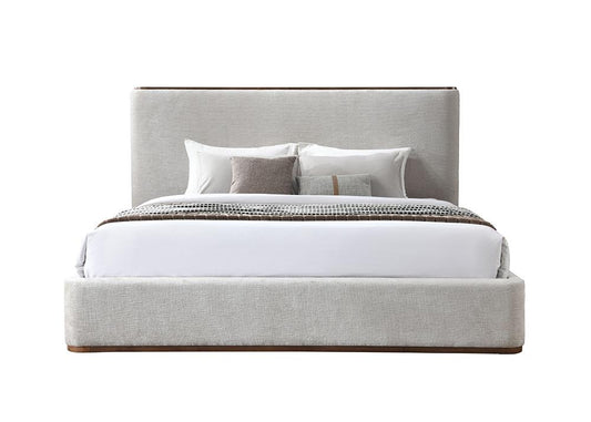 ACME Furniture - Orane Queen Bed - Gray Fabric - BD04582Q veiw 3