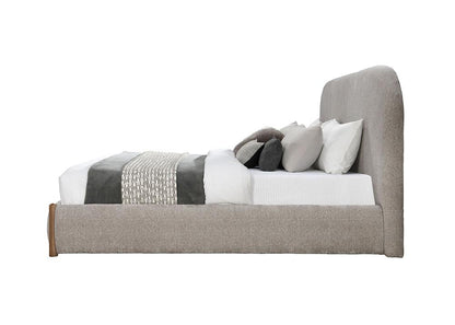 ACME Furniture - Orane Queen Bed w/Storage - Gray Fabric - BD04592Q veiw 4