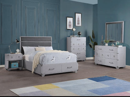 ACME Furniture - Orchest Nightstand w/USB Dock (1 Drw) - 36128 view 3